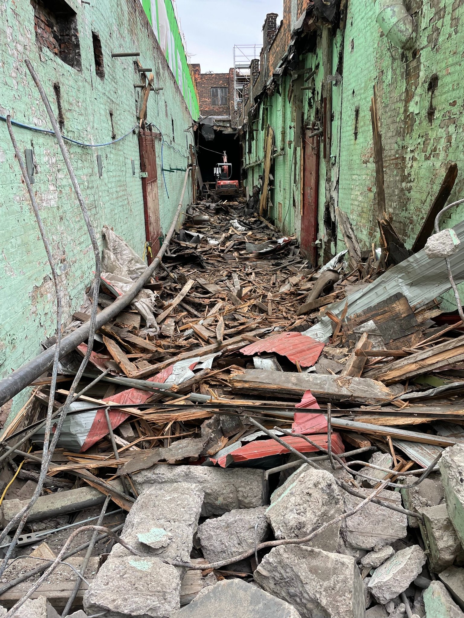 demolition company work
