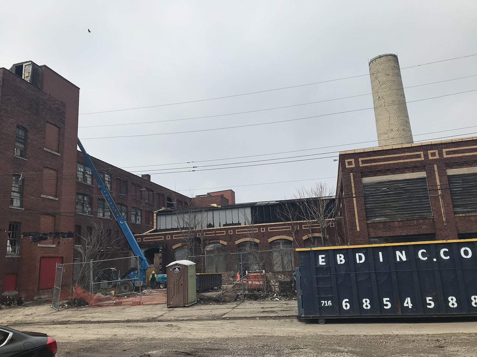 An image of the Crossroad at Genesee concrete cutting and coring project in Rochester, NY